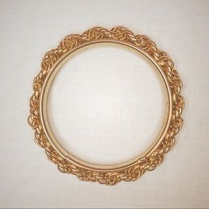 Weave Chain Design Gold Tint Bracelet